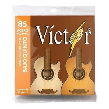 Encordadura Victor P/Bajo Quinto, Evbq85